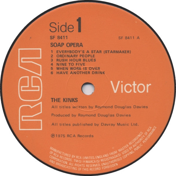 Kinks, The - Soap Opera (LP Tweedehands)