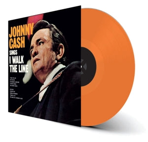 Johnny Cash - Sings I Walk the Line - Orange Vinyl (LP) - Discords.nl