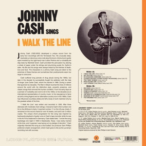 Johnny Cash - Sings I Walk the Line - Orange Vinyl (LP) - Discords.nl