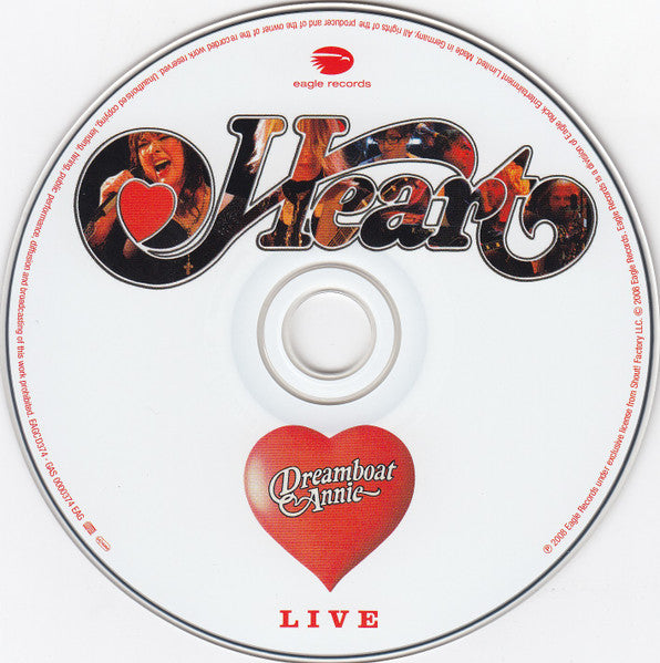 Heart - Dreamboat Annie Live (CD Tweedehands)