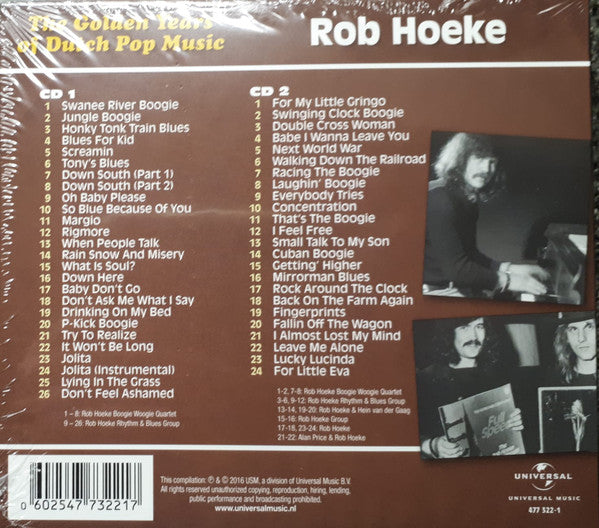 Rob Hoeke - The Golden Years Of Dutch Pop Music (A&B Sides 1963-1979) (CD)