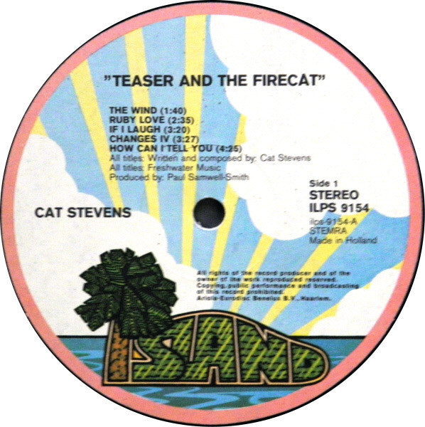 Cat Stevens - Teaser And The Firecat (LP Tweedehands) - Discords.nl