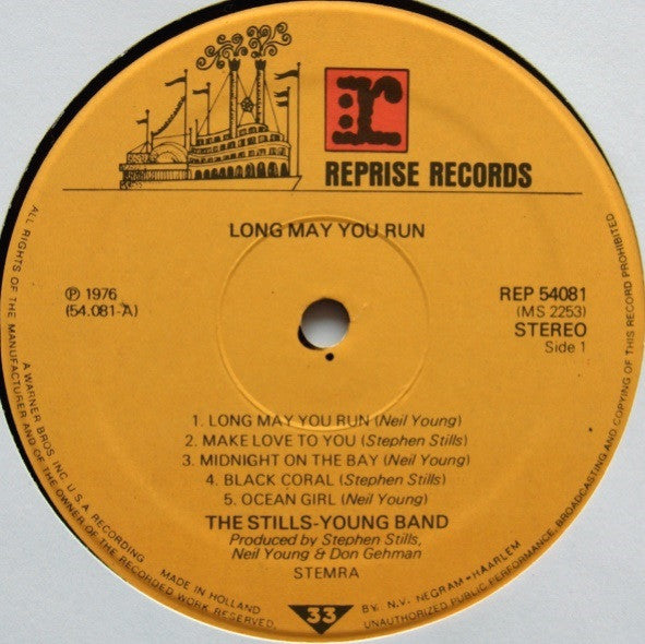 Stills-Young Band, The - Long May You Run (LP Tweedehands) - Discords.nl