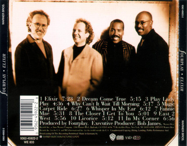 Fourplay (3) - Elixir (CD Tweedehands)