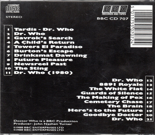 BBC Radiophonic Workshop - The Doctor Who 25th Anniversary Album (CD Tweedehands)