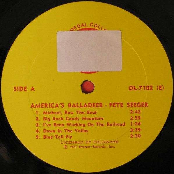 Pete Seeger - America's Balladeer (LP Tweedehands)