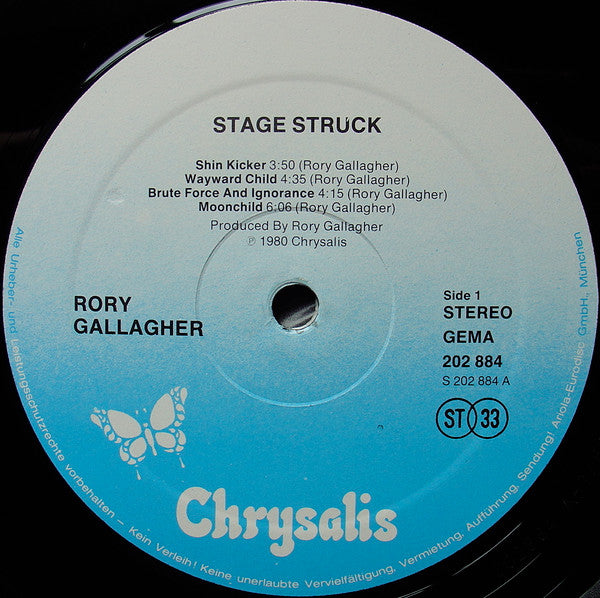 Rory Gallagher - Stage Struck (LP Tweedehands)