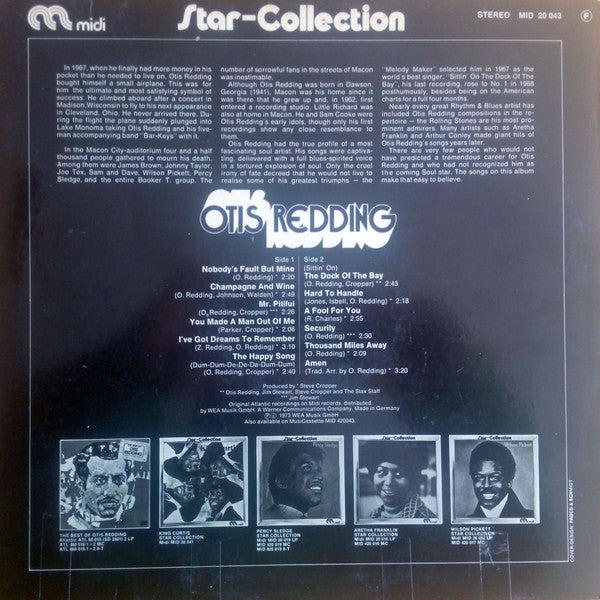 Otis Redding - Star-Collection (LP Tweedehands) - Discords.nl