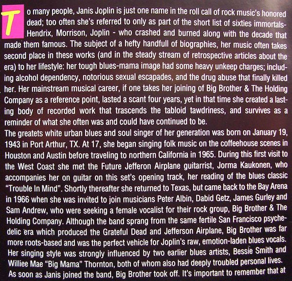 Janis Joplin - Absolute Janis (CD Tweedehands)