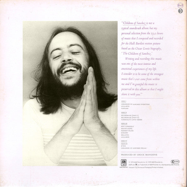 Chuck Mangione - Children Of Sanchez (LP Tweedehands)
