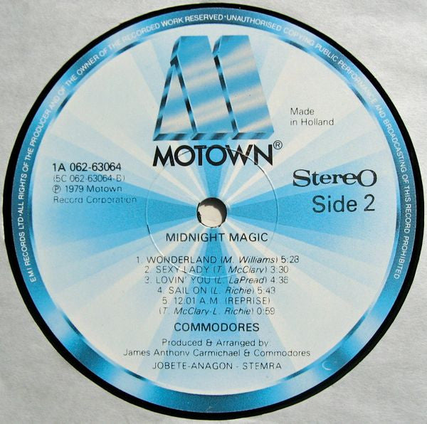 Commodores - Midnight Magic (LP Tweedehands) - Discords.nl