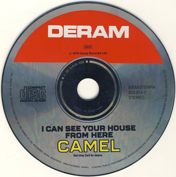 Camel - I Can See Your House From Here (CD)