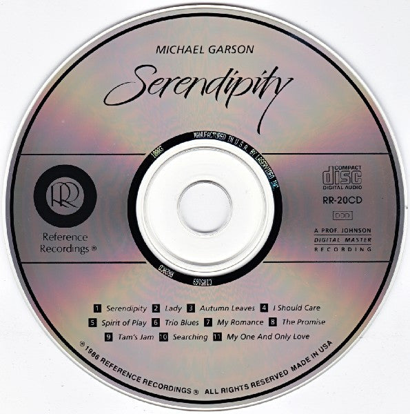 Mike Garson - Serendipity (CD Tweedehands)