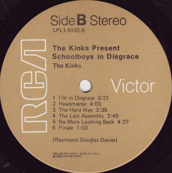 Kinks, The - Schoolboys In Disgrace (LP Tweedehands)