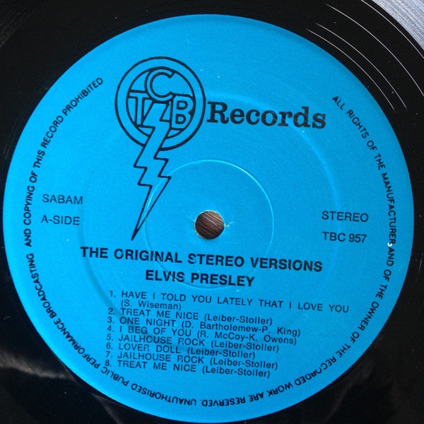 Elvis Presley - The Original Stereo Versions (LP Tweedehands)