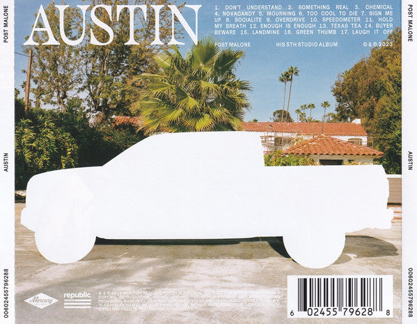 Post Malone - Austin (CD) - Discords.nl