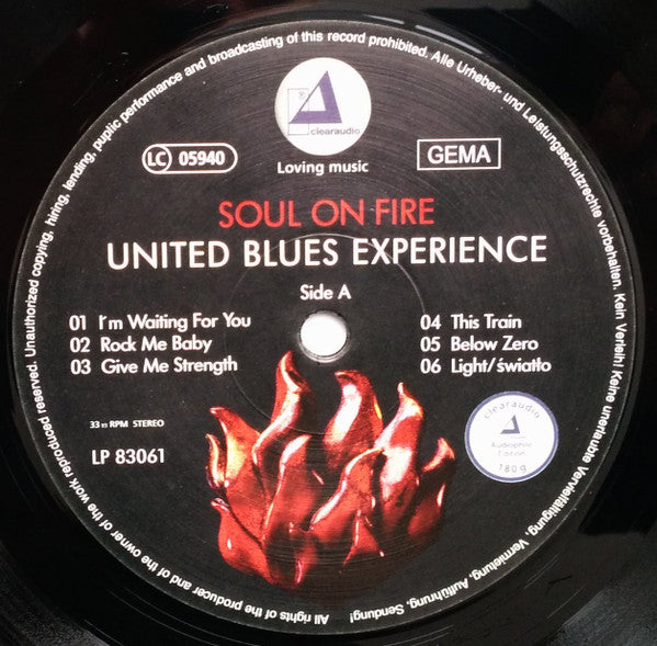 United Blues Experience - Soul On Fire (LP Tweedehands)