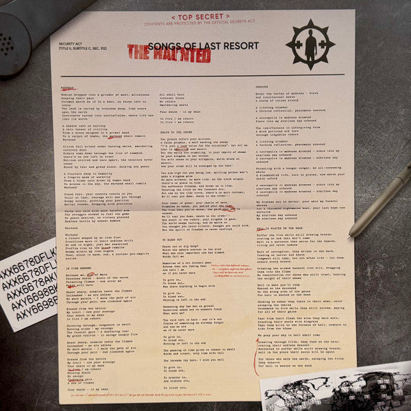 Haunted, The - Songs Of Last Resort (LP)