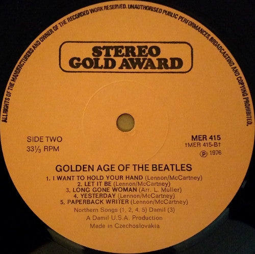 Ripoffs, The - Golden Age Of The Beatles (LP Tweedehands)