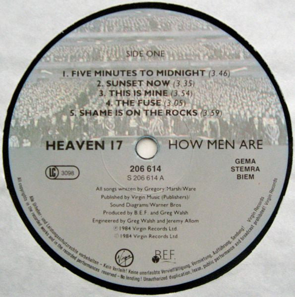 Heaven 17 - How Men Are (LP Tweedehands)