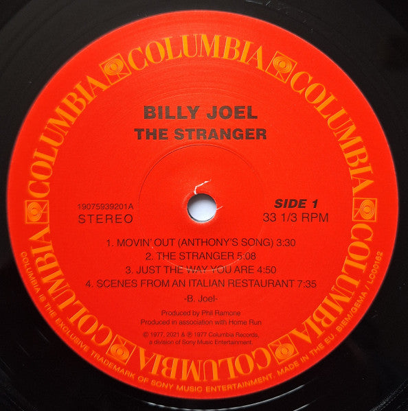 Billy Joel - The Stranger (LP) - Discords.nl
