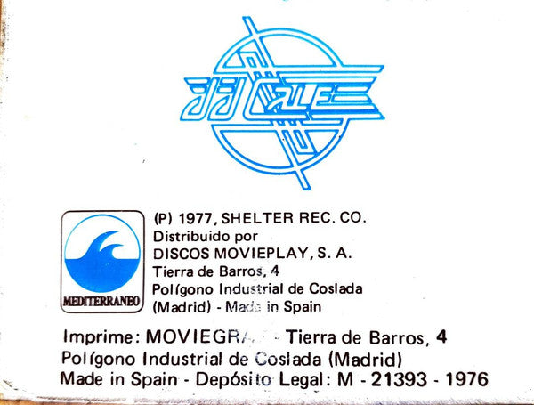 J.J. Cale - Realmente = Really (LP Tweedehands)