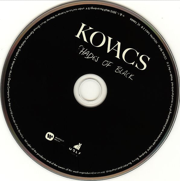 Kovacs (6) - Shades Of Black (CD Tweedehands)