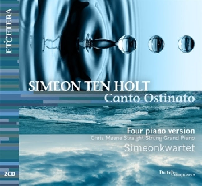 Simeonkwartet - Canto ostinato (four piano version) (CD)