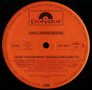 Udo Lindenberg - I Don't Know Who I Should Belong To (LP Tweedehands)