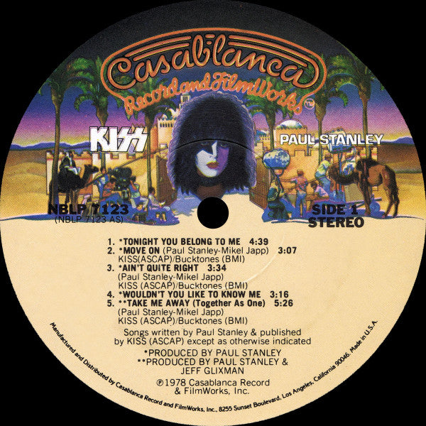 Kiss, Paul Stanley - Paul Stanley (LP Tweedehands)