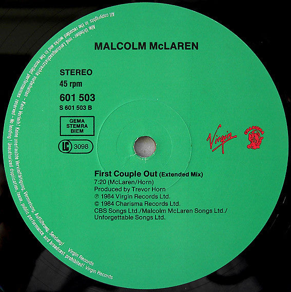 Malcolm McLaren - Madam Butterfly (12" Tweedehands)