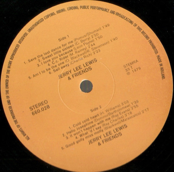Jerry Lee Lewis And Friends - Duets (LP Tweedehands)