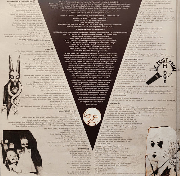 Sleepytime Gorilla Museum - Of The Last Human Being (LP) - Discords.nl