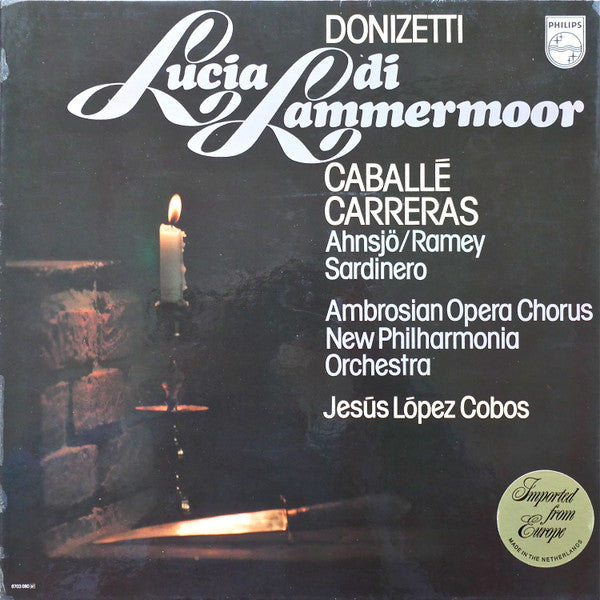 Gaetano Donizetti - Lucia Di Lammermoor (LP Tweedehands)