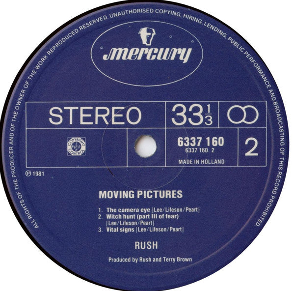 Rush - Moving Pictures (LP Tweedehands)