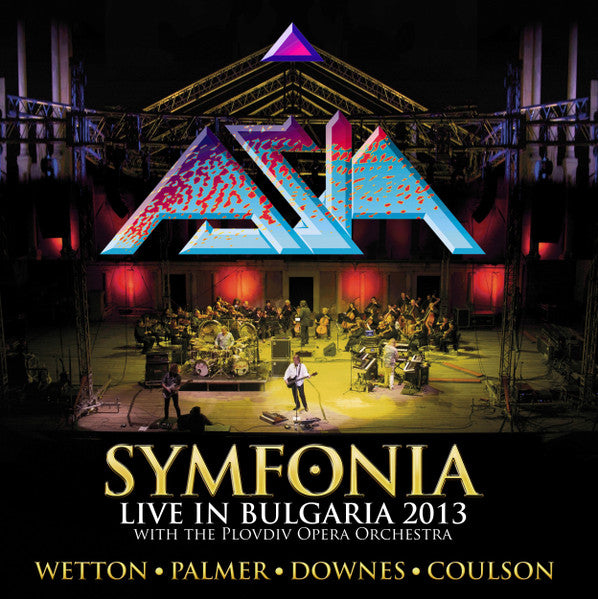 Asia With The Plovdiv Philharmonic Orchestra - Symfonia (Live In Bulgaria 2013 - With The Plovdiv Opera Orchestra) (CD)