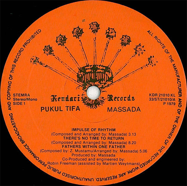 Massada (2) - Pukul Tifa (LP Tweedehands) - Discords.nl