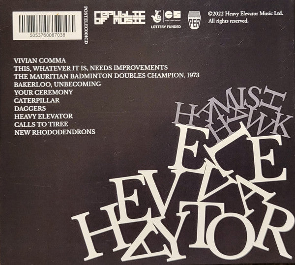 Hamish Hawk - Heavy Elevator (CD)