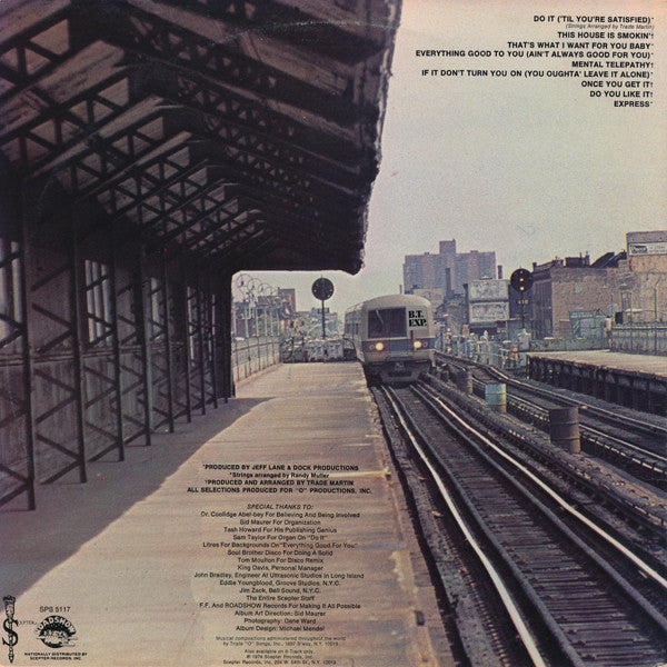 B.T. Express - Do It ('Til You're Satisfied) (LP Tweedehands)
