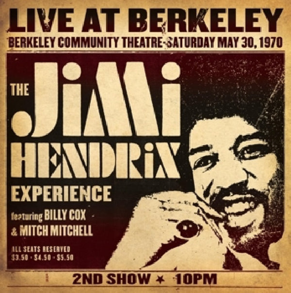 Hendrix, Jimi, The Experience - Live at berkeley (LP) - Discords.nl