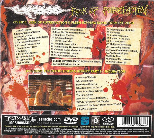 Carcass - Reek Of Putrefaction