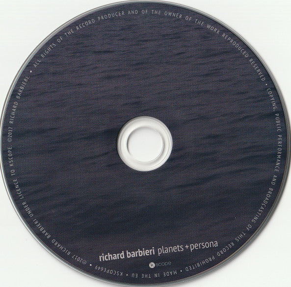 Richard Barbieri - Planets + Persona (CD)