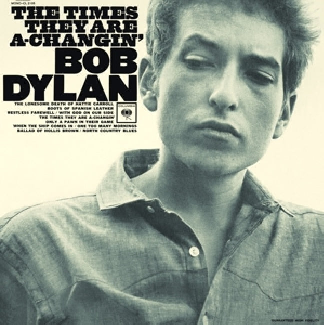 Bob Dylan - The times they are a changin' (LP) - Discords.nl