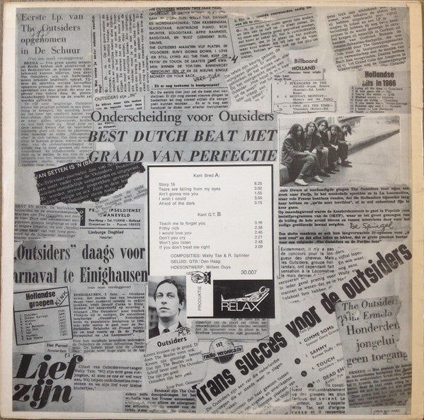 Outsiders, The - Outsiders (LP Tweedehands)