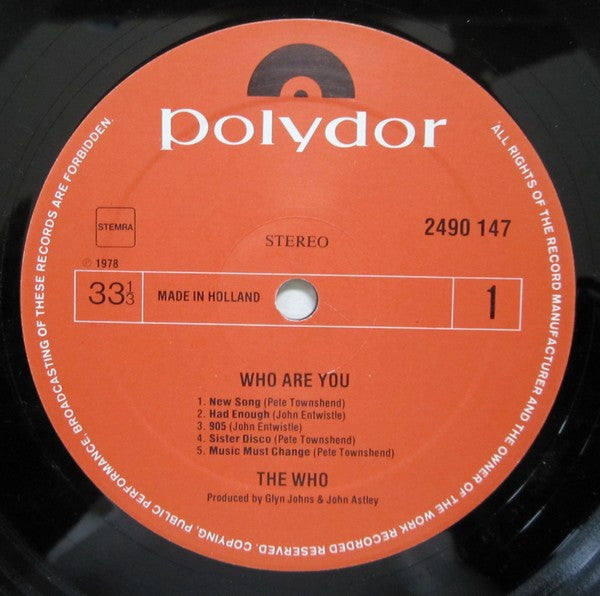 Who, The - Who Are You (LP Tweedehands)