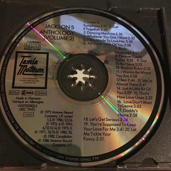 Jackson 5, The - Anthology (CD Tweedehands)