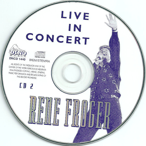 René Froger - Live In Concert (CD Tweedehands)