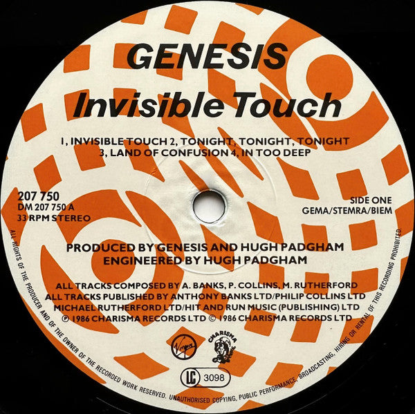 Genesis - Invisible Touch (LP Tweedehands)