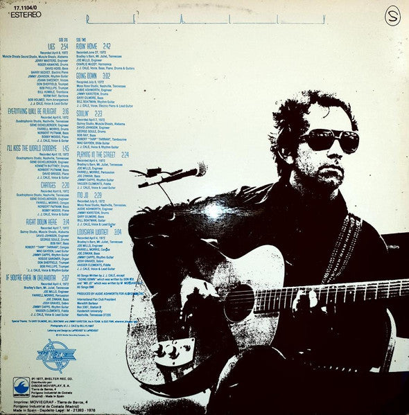 J.J. Cale - Realmente = Really (LP Tweedehands)