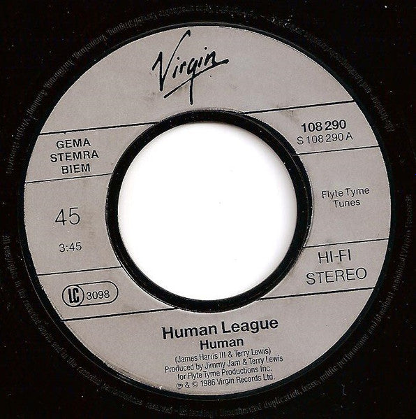 Human League, The - Human (7-inch Tweedehands)